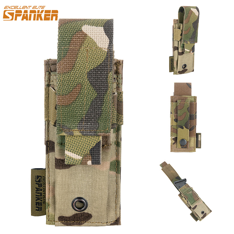 Airsoft Molle Pistol Pouch Tac - Magazine Holder Rack ulasan dan harga
