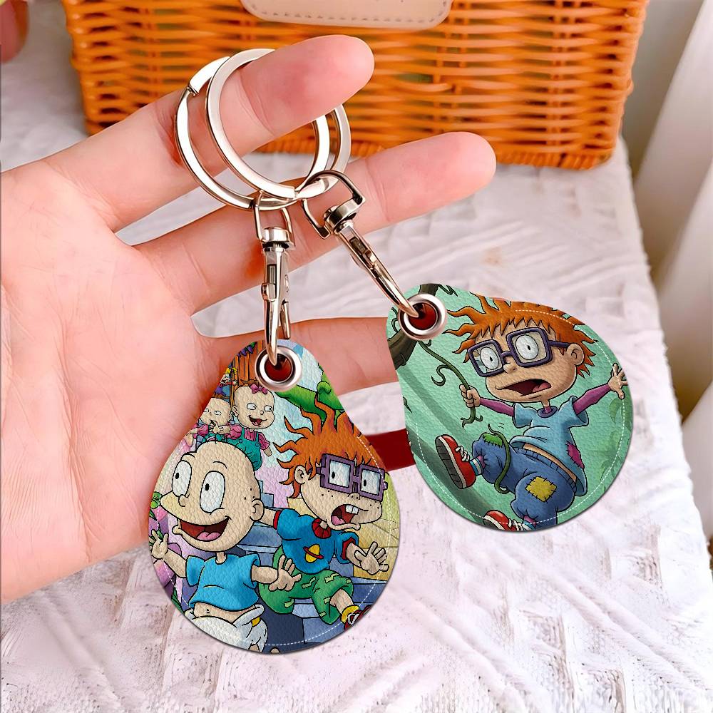 Cartoon Funny R-Rugrats PU Car - Card Index Box ulasan dan harga