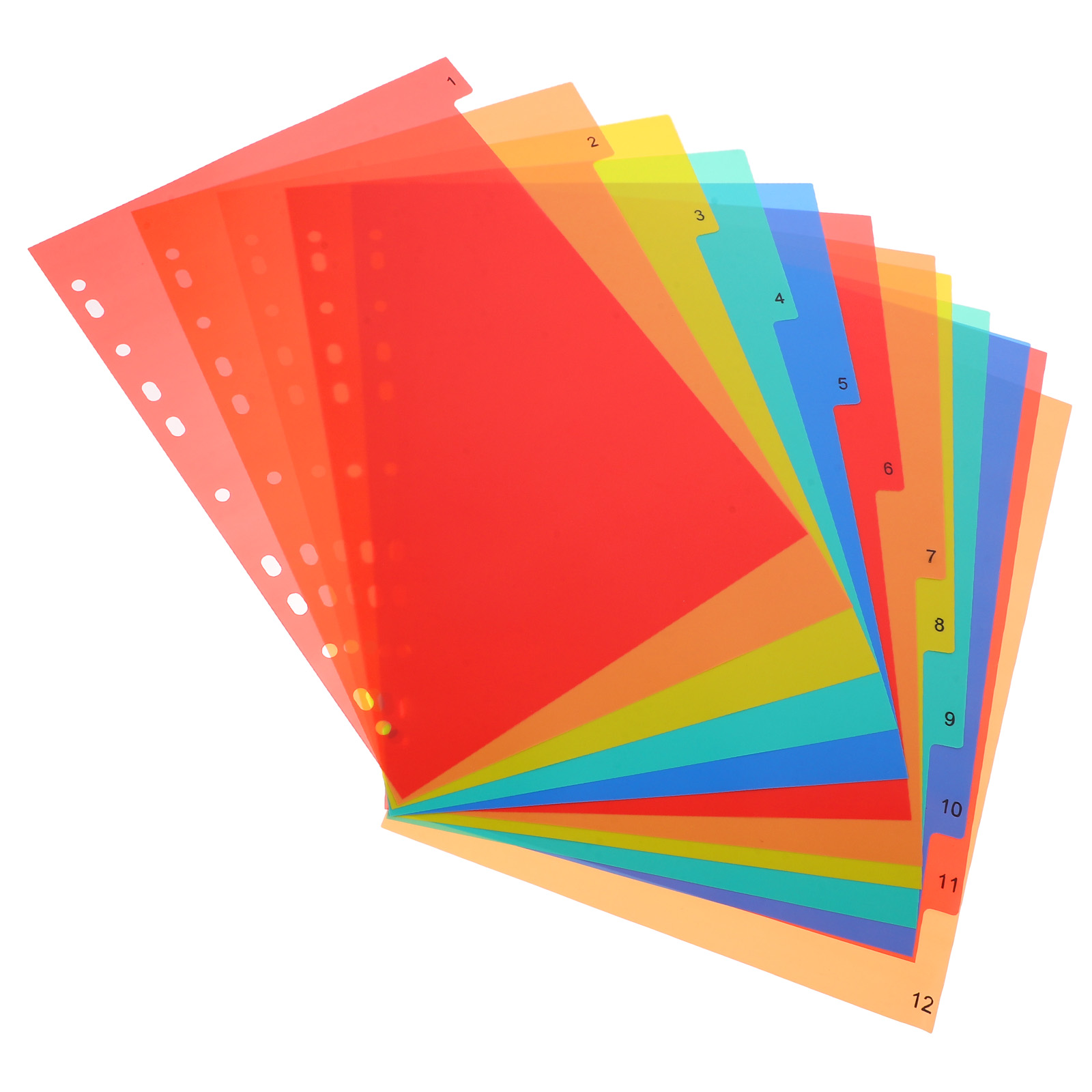 A4 Separated Loose Leaf Page D - Tab Divider A4 ulasan dan harga