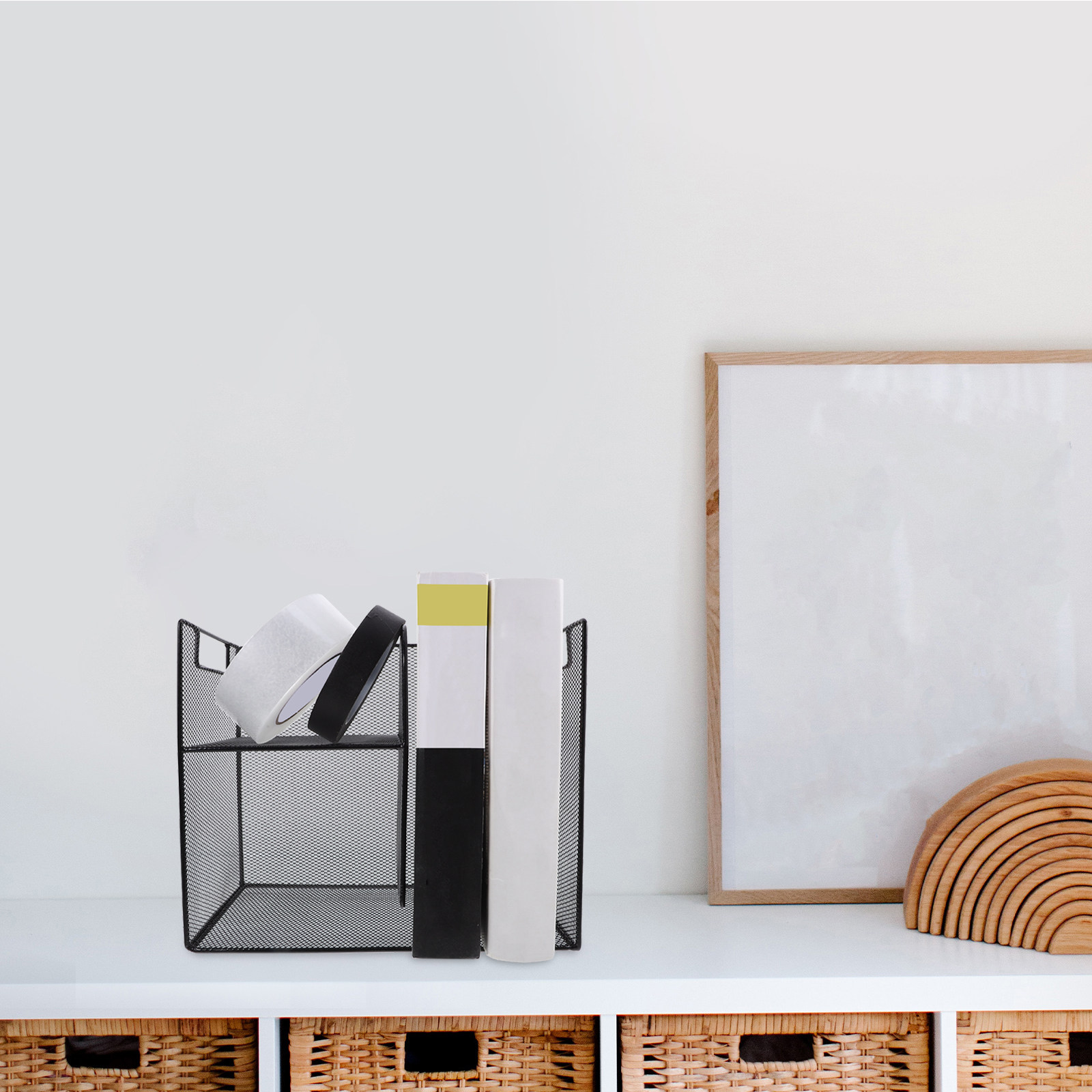 Versatile Desk File Organizer  - Magazine Holder Rack ulasan dan harga