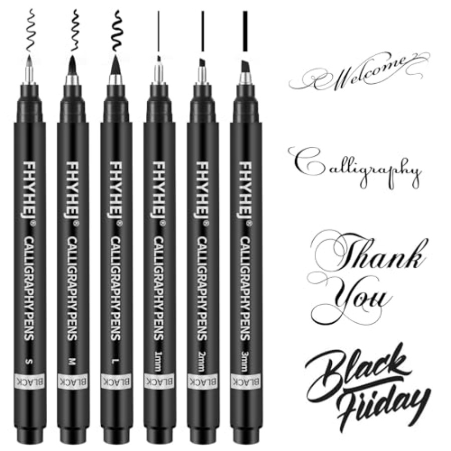 Calligraphy Pen, 6 Size Callig - Archive Box Set ulasan dan harga