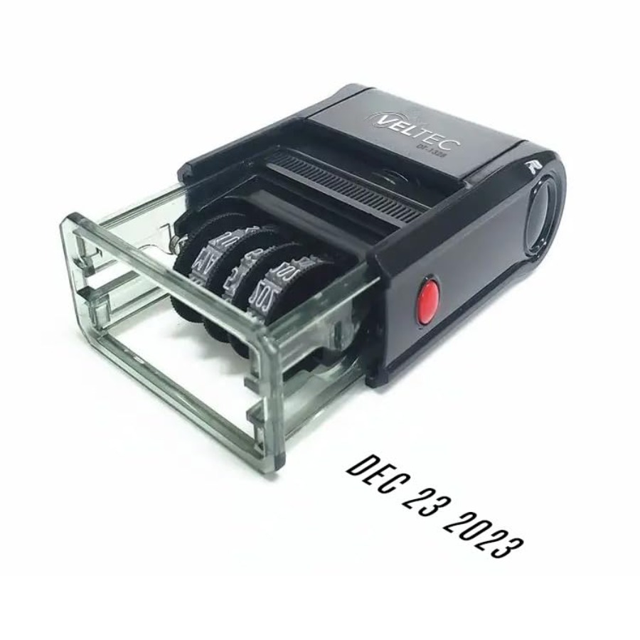 Self Inking Date Stamp with Mo - Rubber Date Stamp ulasan dan harga