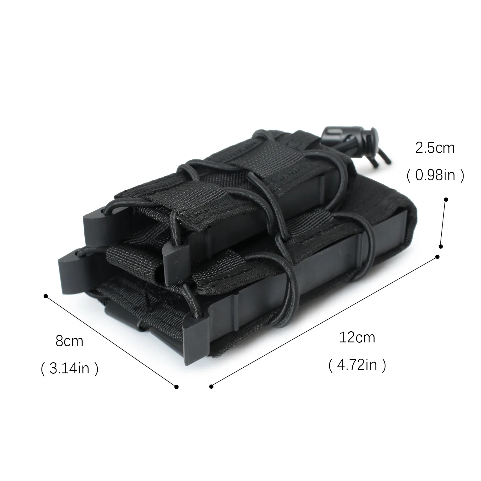 5.56 9mm Molle Magazine Pouch  - Magazine Holder Rack ulasan dan harga