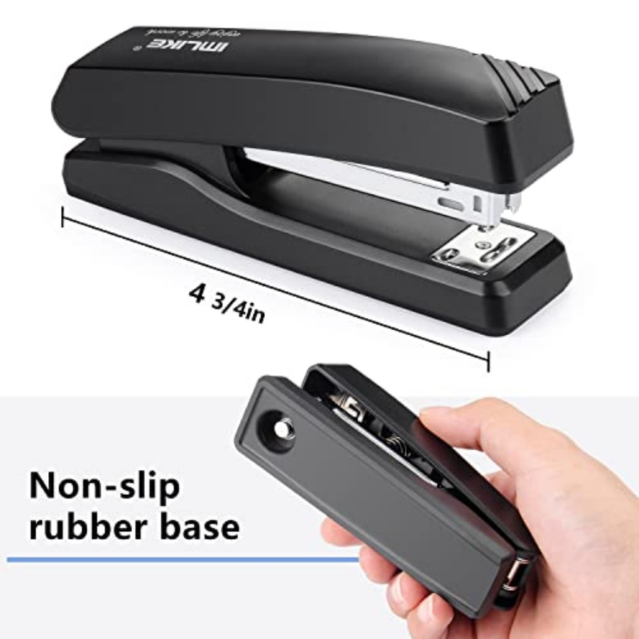 Desktop Office Stapler with 20 - Stapler Half Strip ulasan dan harga