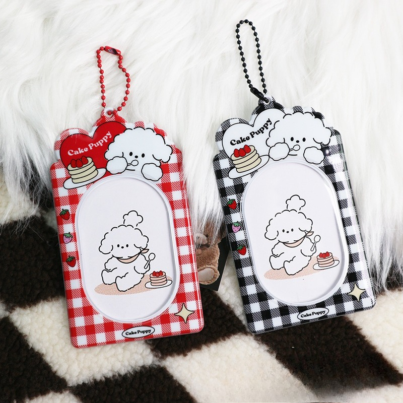 Cute 3 Inch Cartoon Dog Polaro - Index Card Holder ulasan dan harga