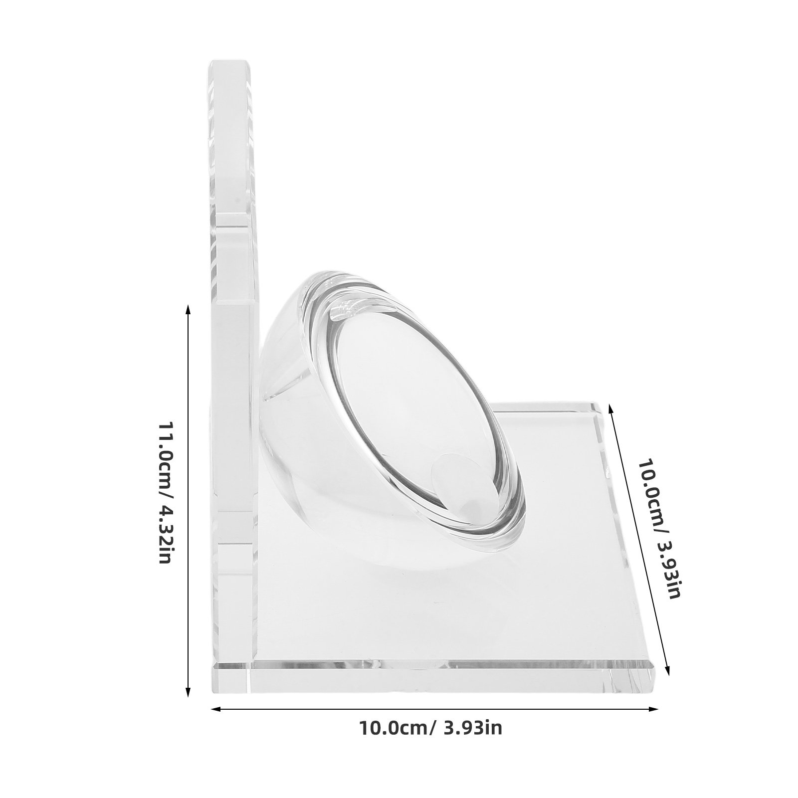 Weighted Crystal Bookend Pair  - Book Weight Glass ulasan dan harga