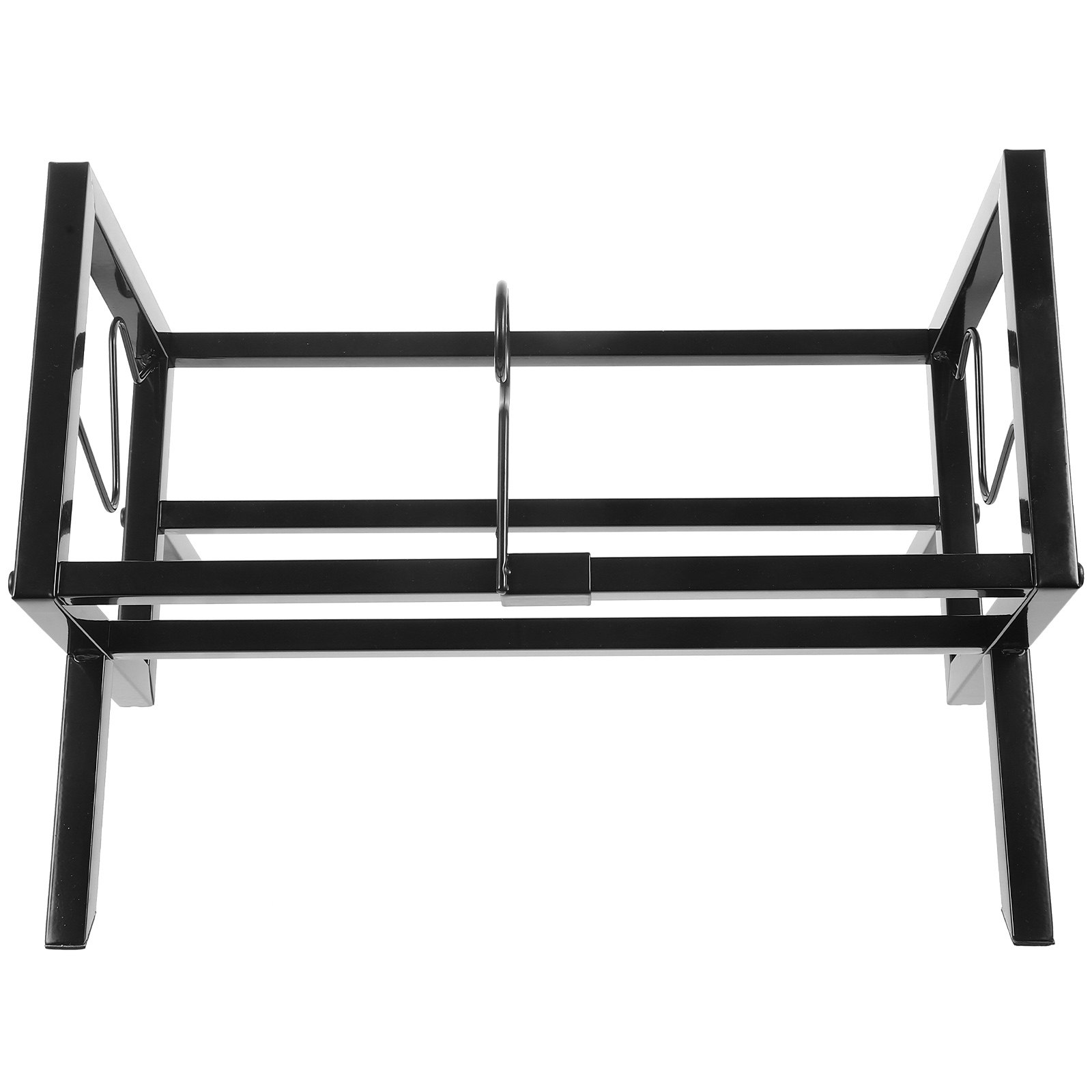 Vinyl Record Display Stand Met - Magazine Holder Rack ulasan dan harga