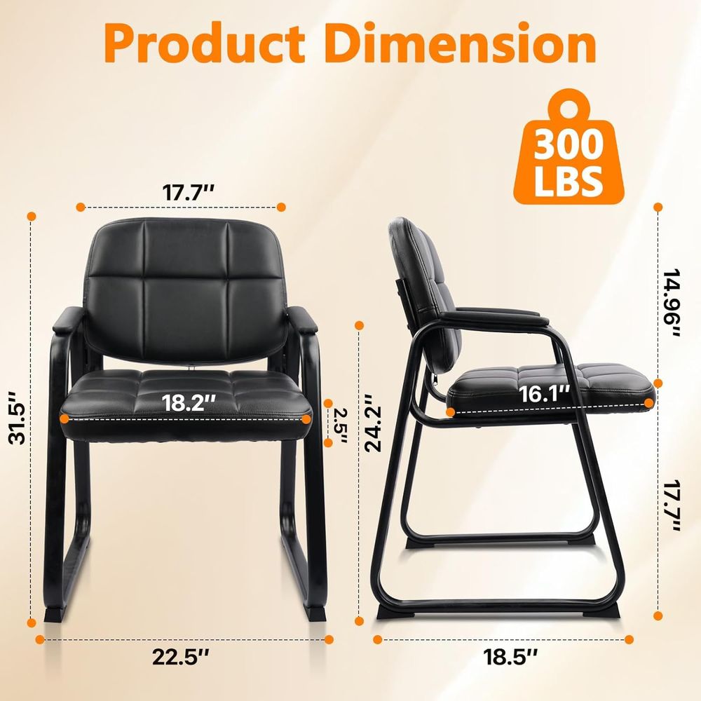 Waiting Room Chairs no Wheels  - Leather Desk Pad ulasan dan harga