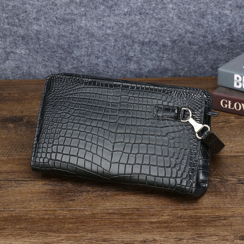 Men's Genuine Leather Clutch B - Index Card Holder ulasan dan harga