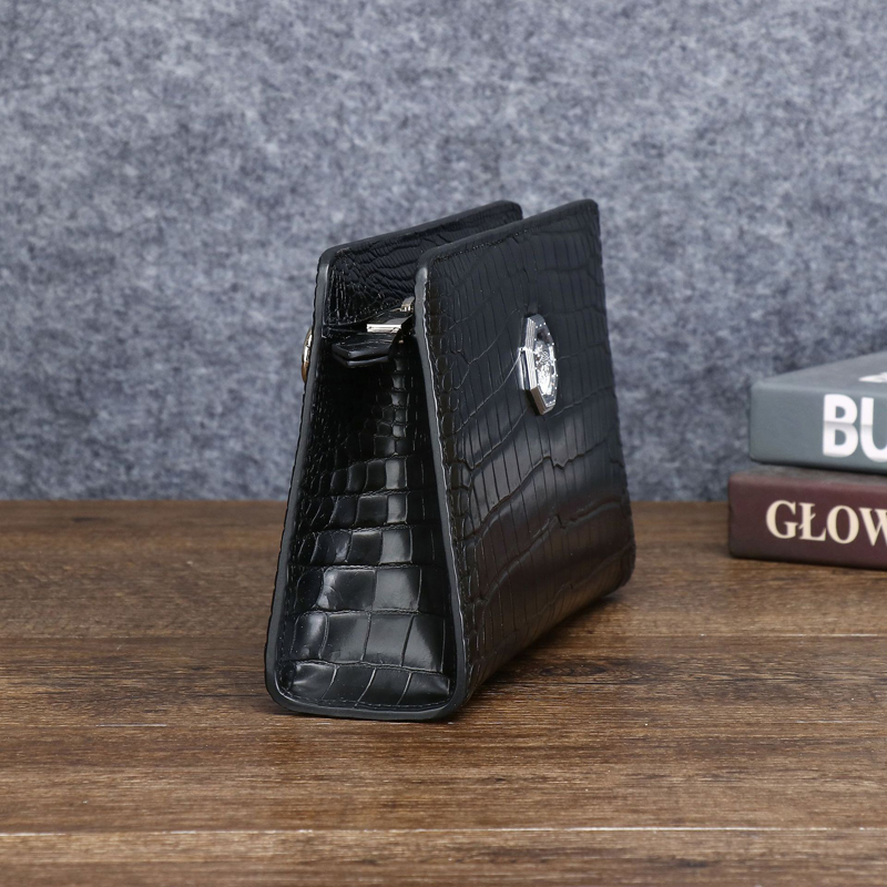 Men's Genuine Leather Clutch B - Index Card Holder ulasan dan harga
