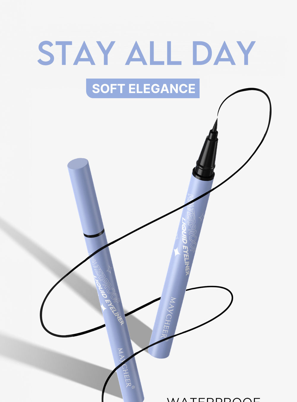 MAYCHEER Waterproof Liquid Eye - Correction Pen Fine ulasan dan harga