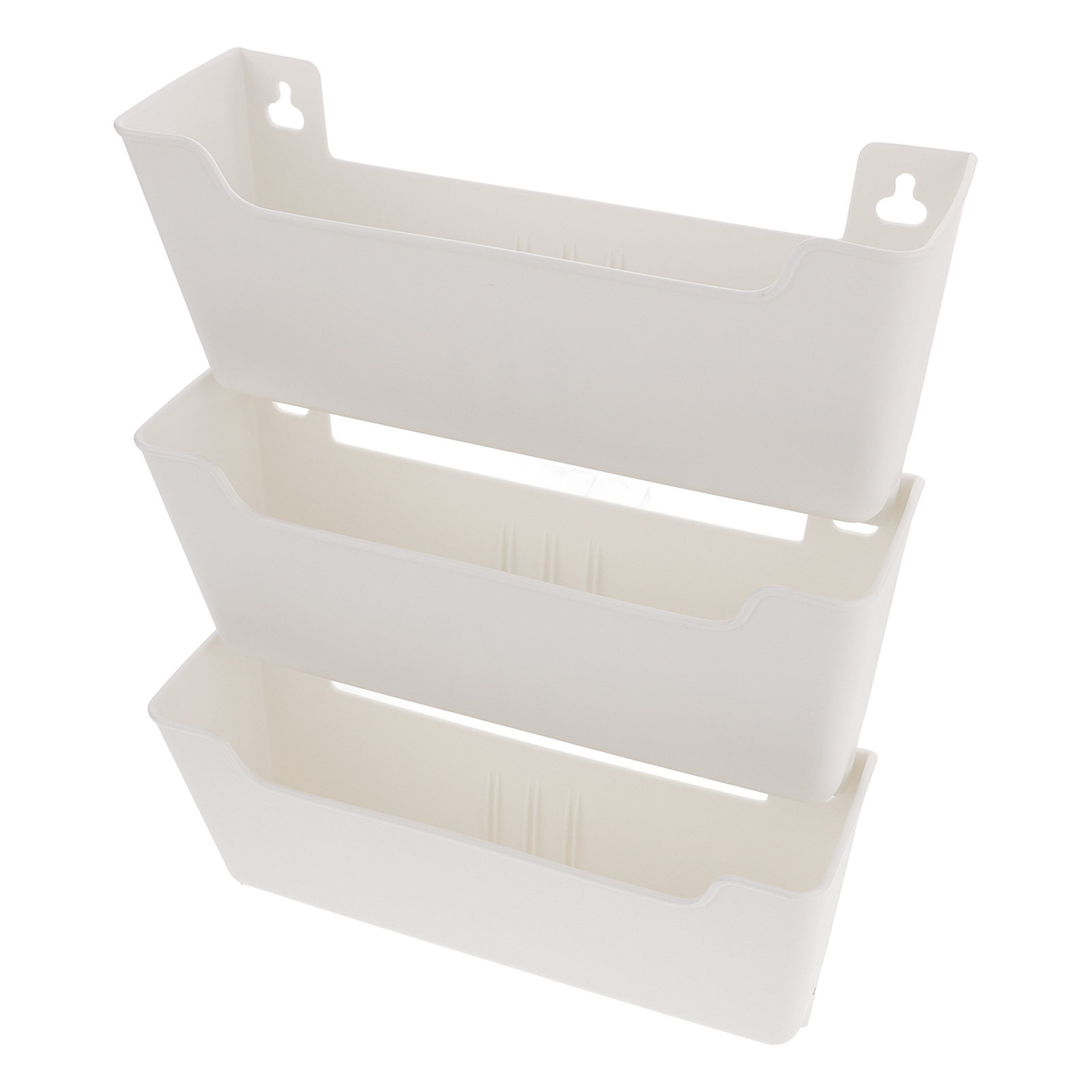1Set Wall File Organizer Plast - Magazine Holder Rack ulasan dan harga