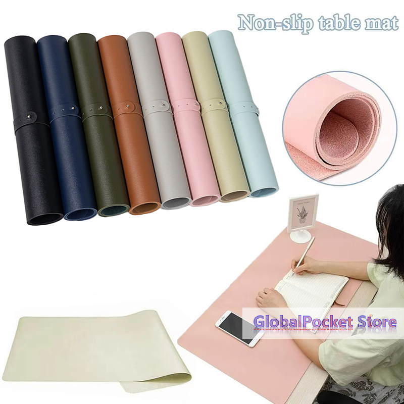 [TG823]Foldable Nail Art Table - Leather Desk Pad ulasan dan harga