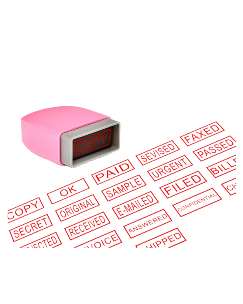financial seal PAID COPY SCANN - Rubber Date Stamp ulasan dan harga