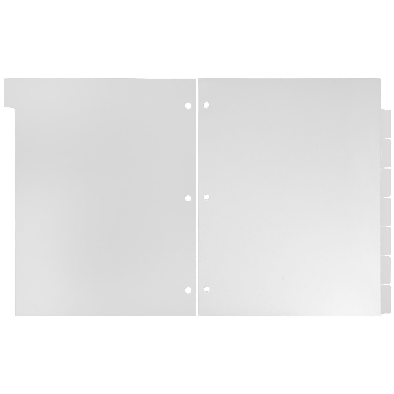 8 Sheets Tabbed Divider Pages  - Tab Divider A4 ulasan dan harga