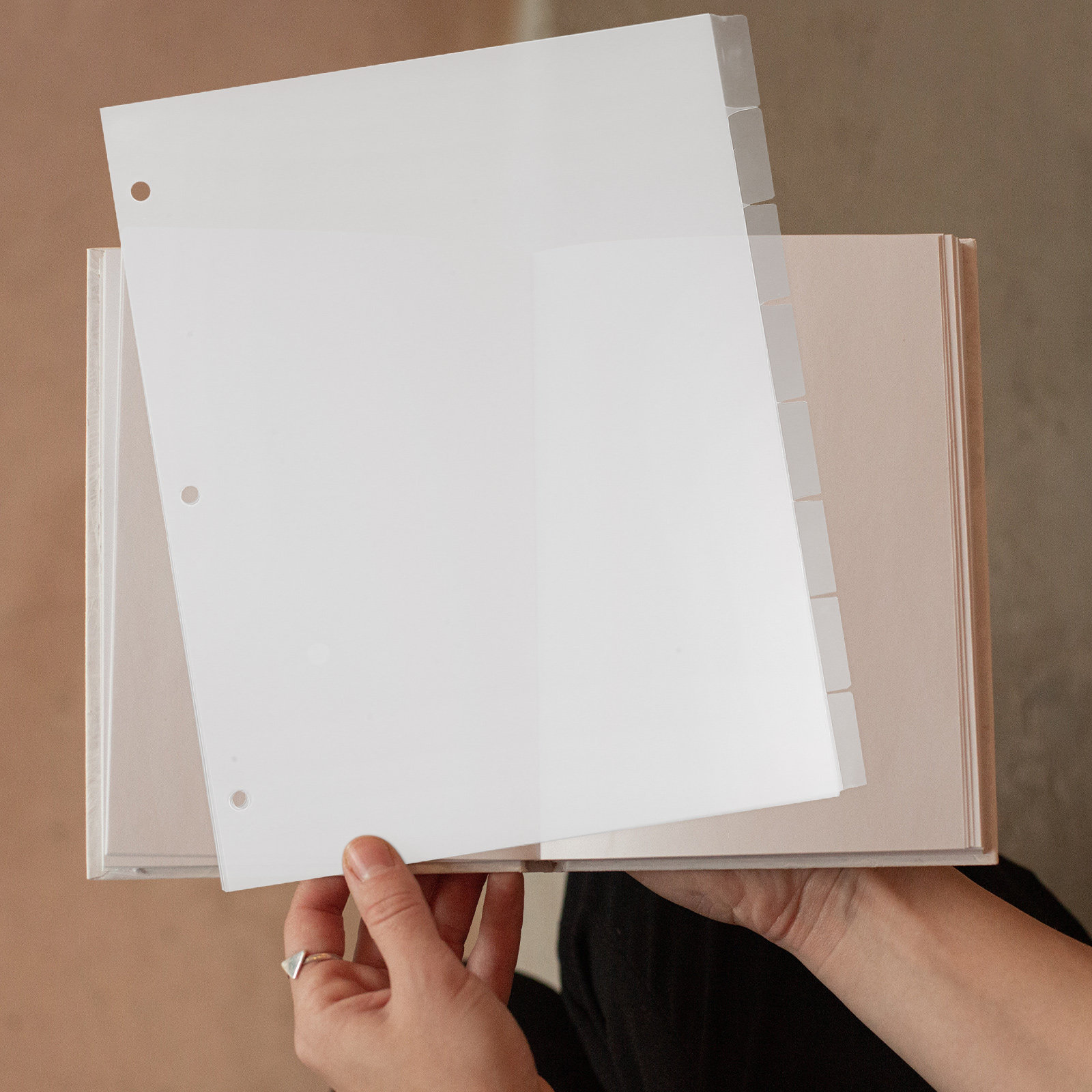 8 Sheets Tabbed Divider Pages  - Tab Divider A4 ulasan dan harga