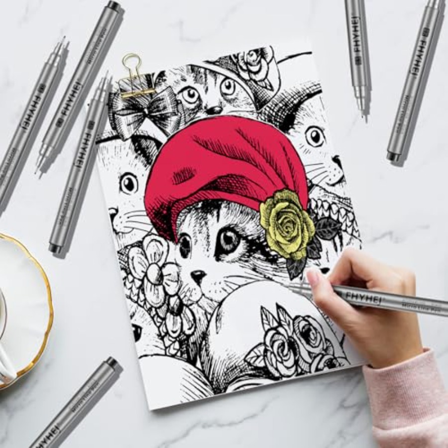 Micro Fineliner Drawing Art Pe - Archive Box Set ulasan dan harga
