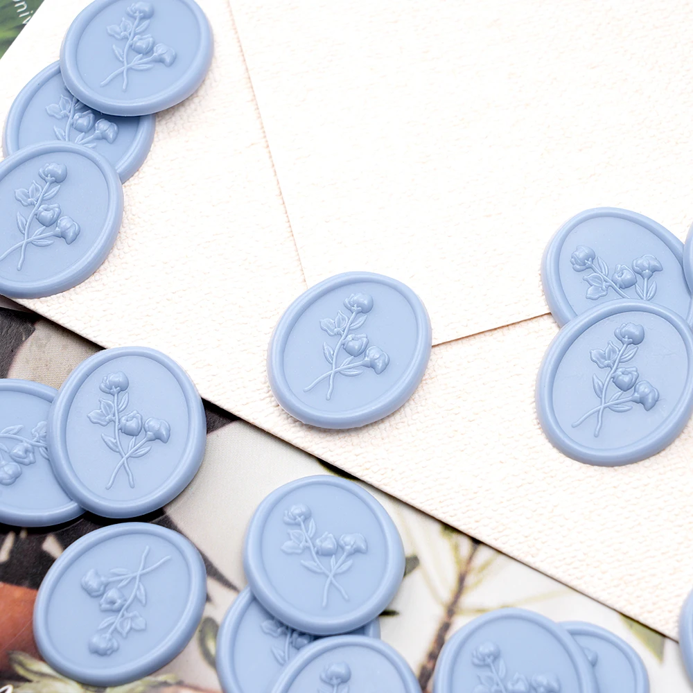 25pcs/set 3D Floral Wax Seal S - Wax Seal Stamp Set ulasan dan harga